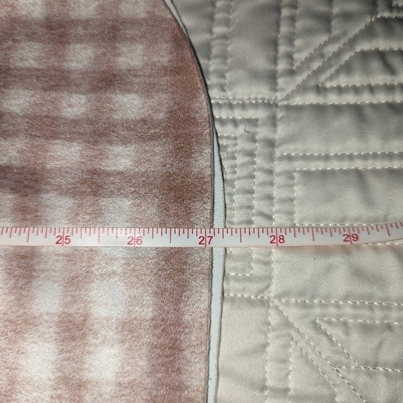 ZARA Cream & Beige Plaid Oversized Contemporary Casual Shaket Shirt Size Small - Picture 10 of 12